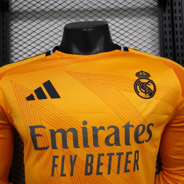 Real Madrid maillot exterieur manche longue players 24/25