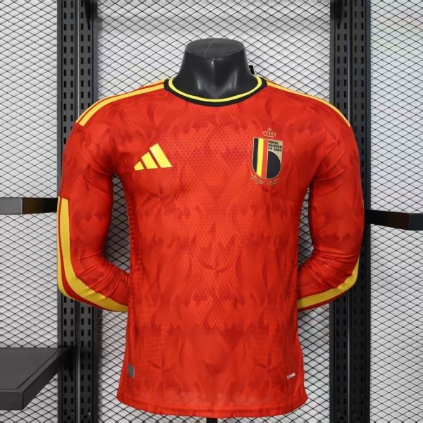 Belgique maillot domicile manche longue players 2026/27