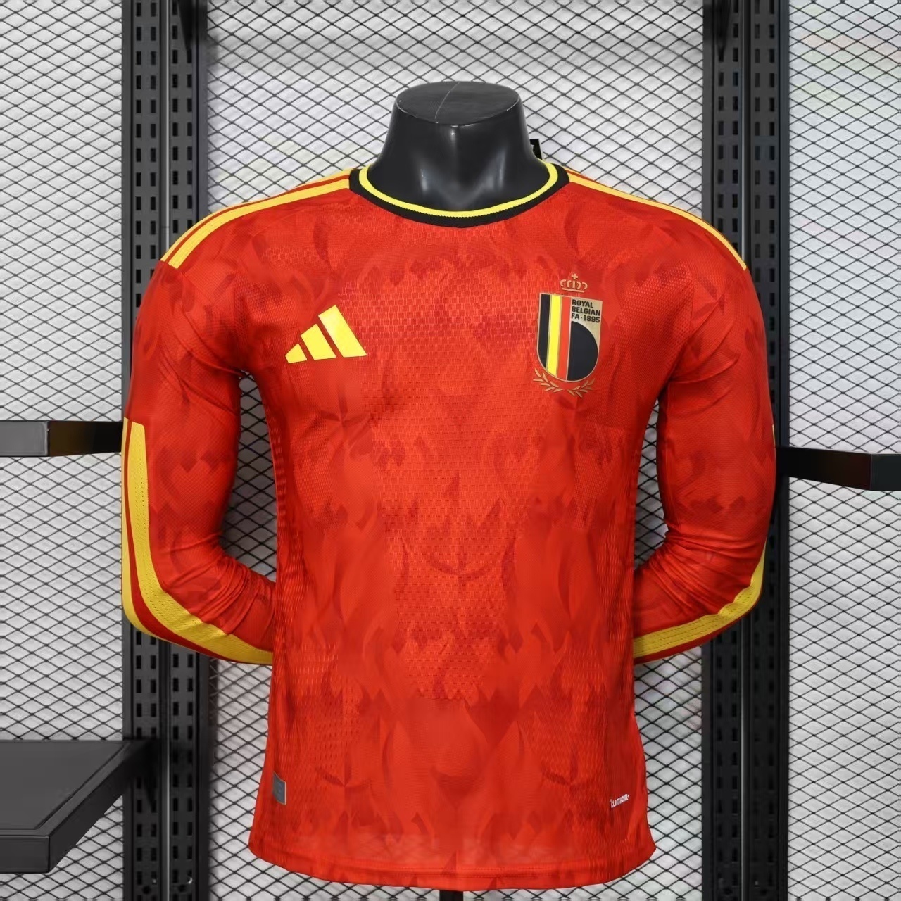 Belgique maillot domicile manche longue players 2026/27