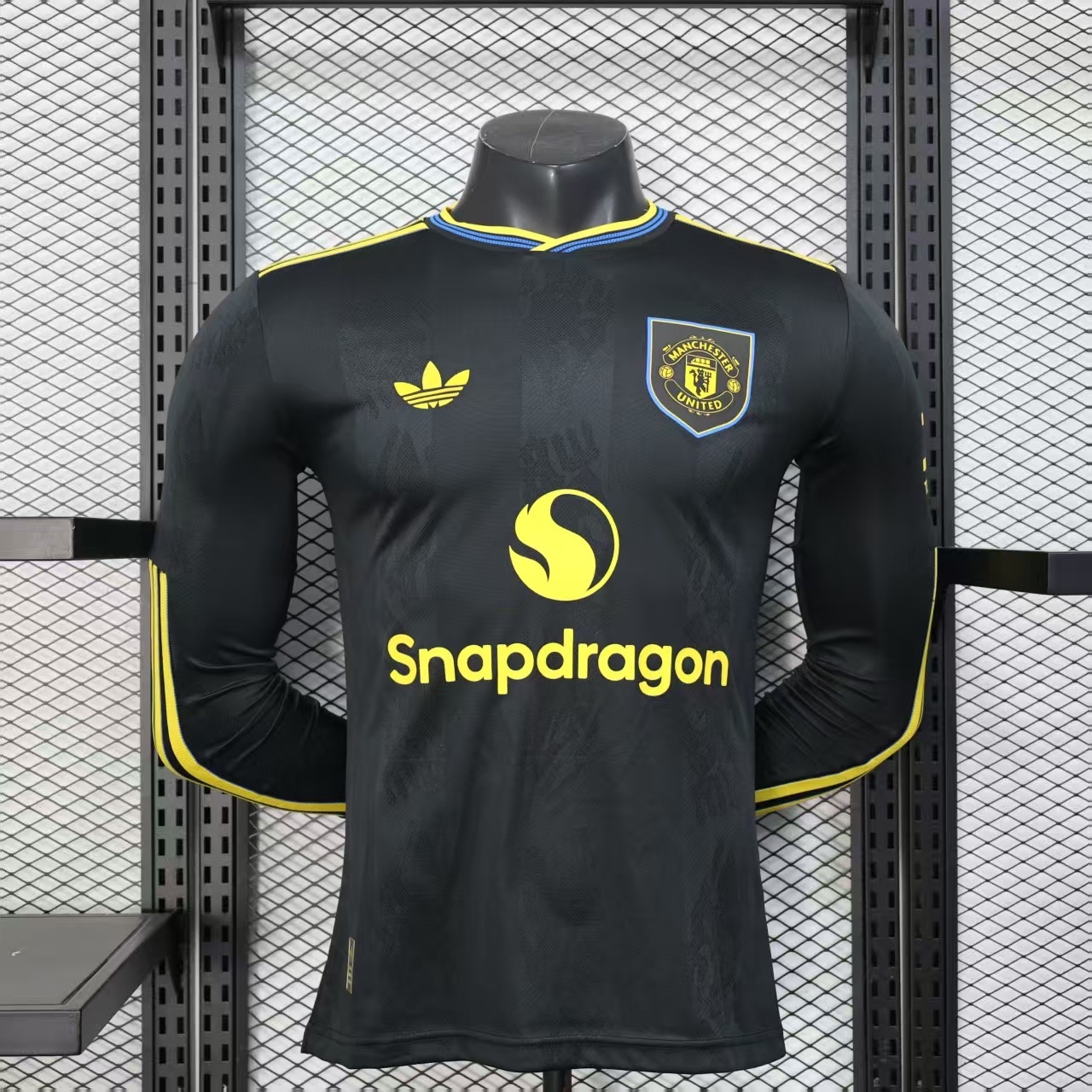 Manchester United maillot exterieur manche longue players 25/26