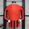 AC Milan maillot domicile manche longue players 24/25