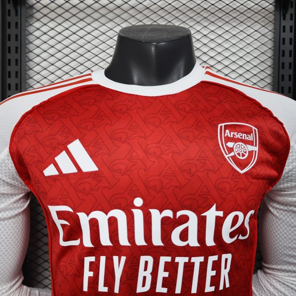 Arsenal maillot domicile manche longue players 25/26