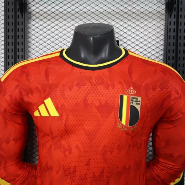 Belgique maillot domicile manche longue players 2026/27