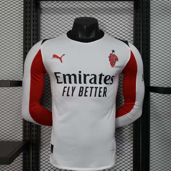 AC Milan maillot exterieur manche longue players 25/26