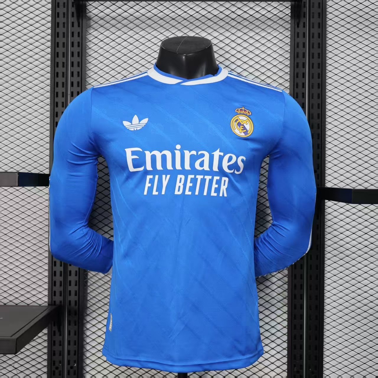 Real Madrid maillot exterieur manche longue players 25/26