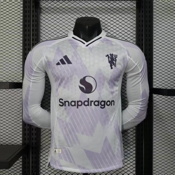 Manchester United maillot exterieur manche longue players 25/26