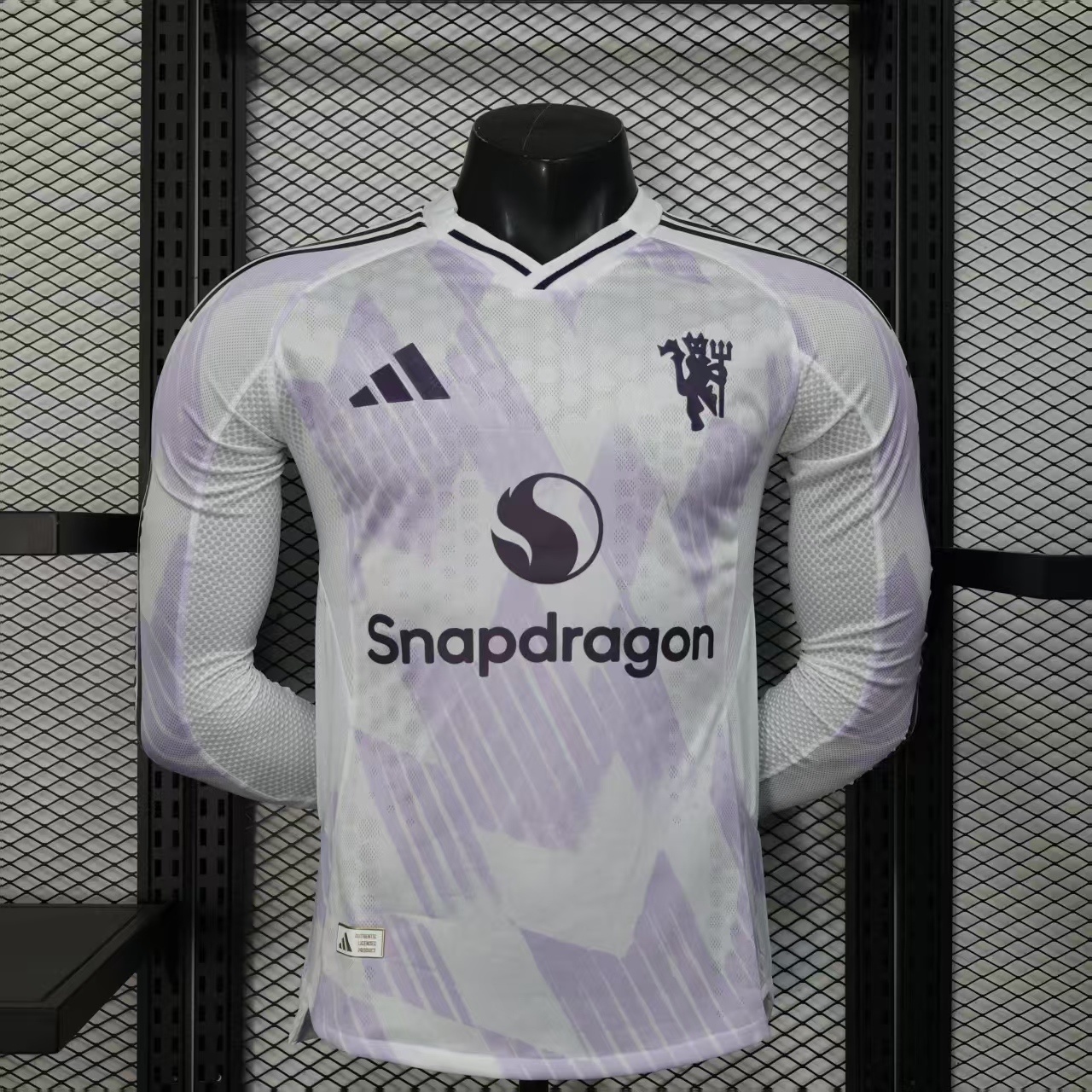 Manchester United maillot exterieur manche longue players 25/26
