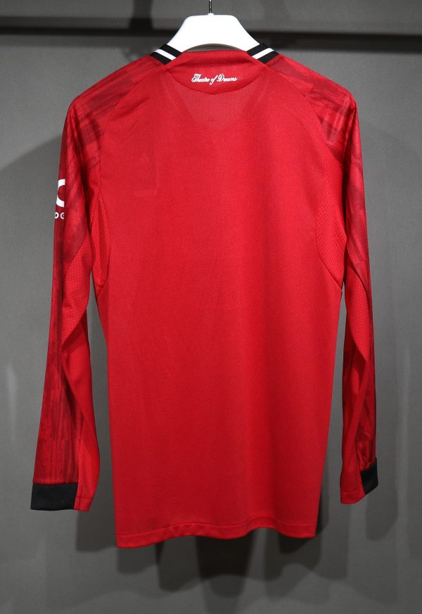 Manchester United maillot domicile manche longue players 25/26