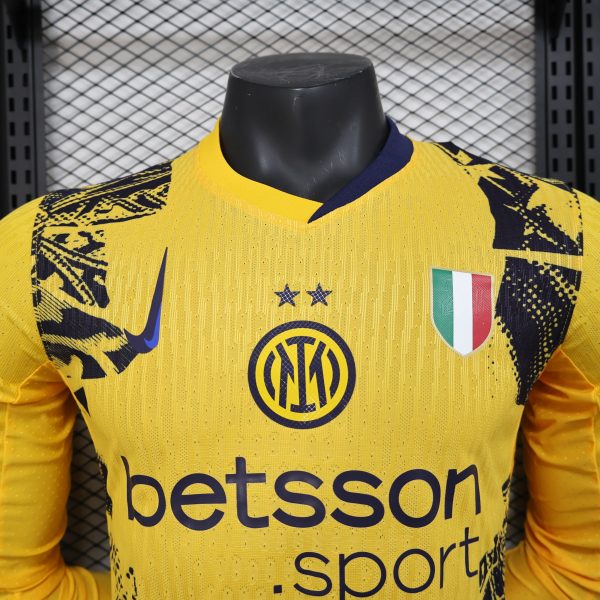 Inter Milan maillot exterieur manche longue players 24/25
