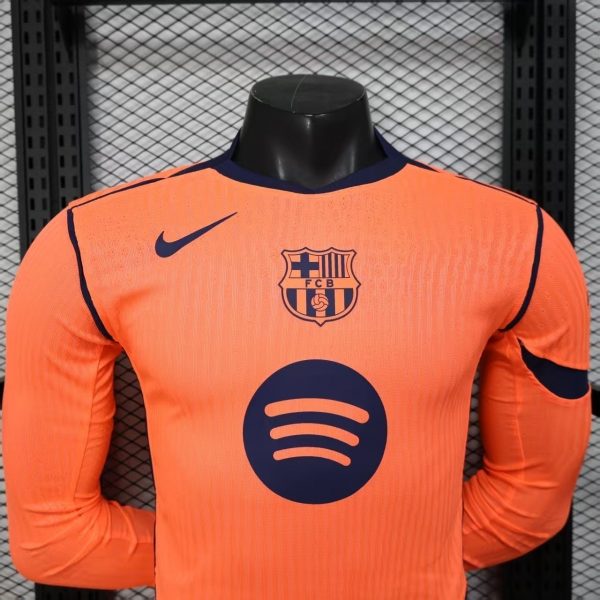Barcelona maillot exterieur manche longue players 2025/26