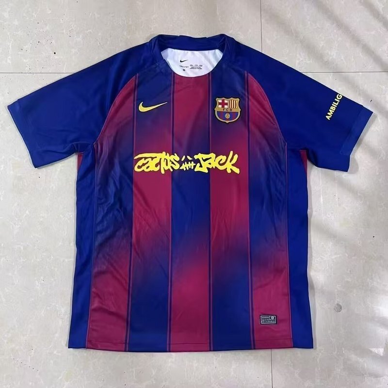 B-A 25-26 Travis Scott home todojerseys yupoo maglia calcio/ maillot football/ camiseta fulbols-2xl