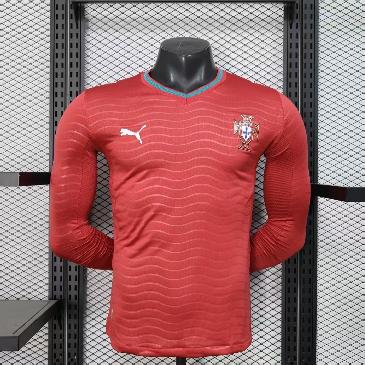 Portugal maillot domicile manche longue players 2026/27