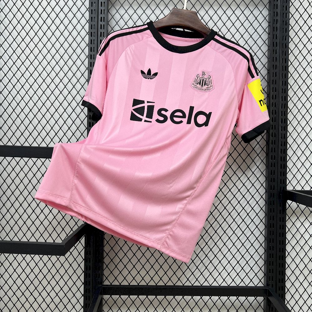 Newcastle maillot foot rose 2026 2027