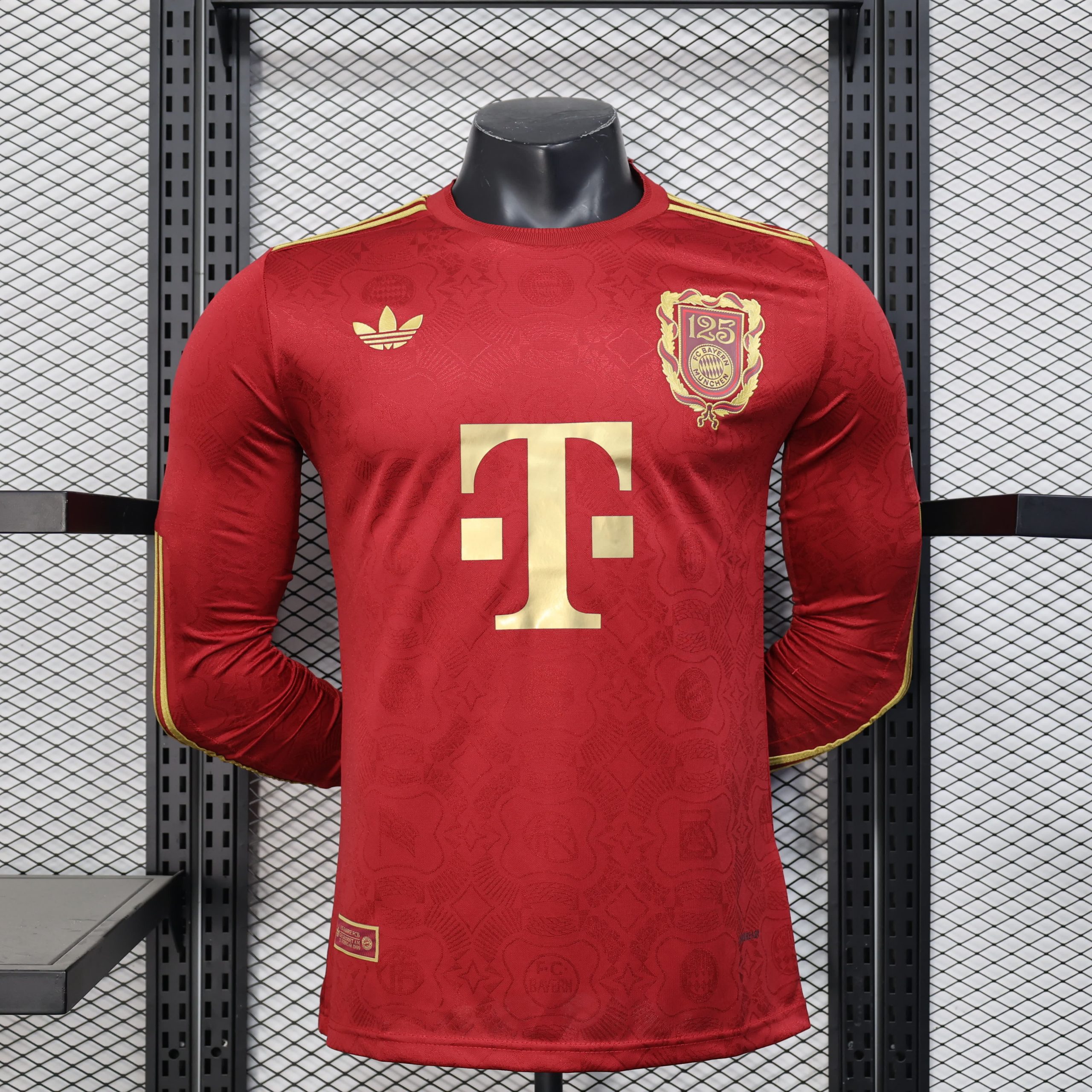 Bayern 125th maillot special edition manche longue players 25/26