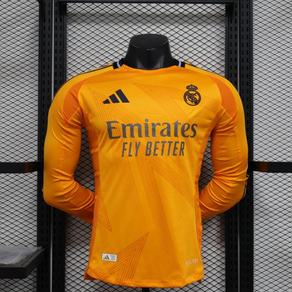 Real Madrid maillot exterieur manche longue players 24/25