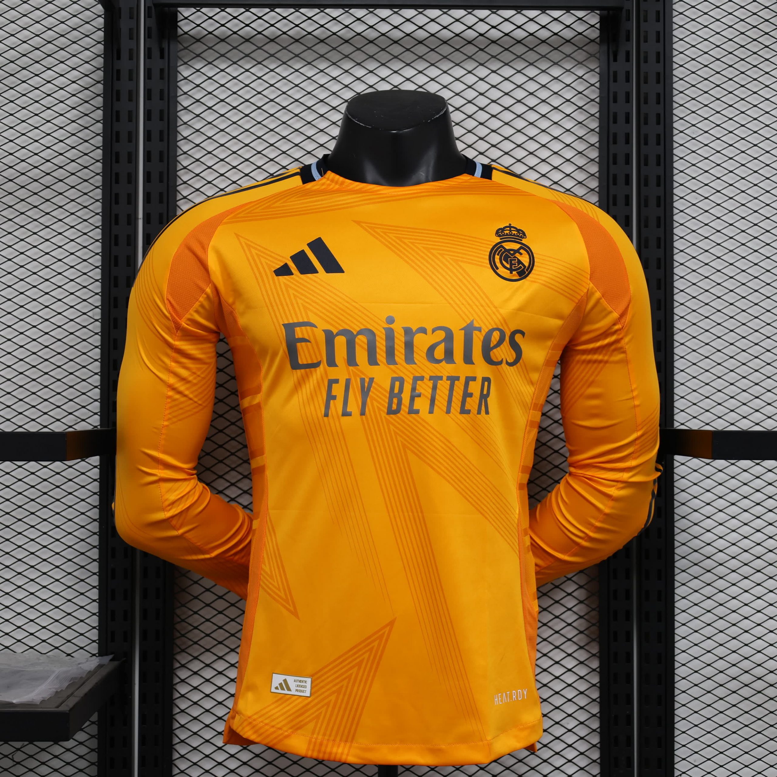 Real Madrid maillot exterieur manche longue players 24/25