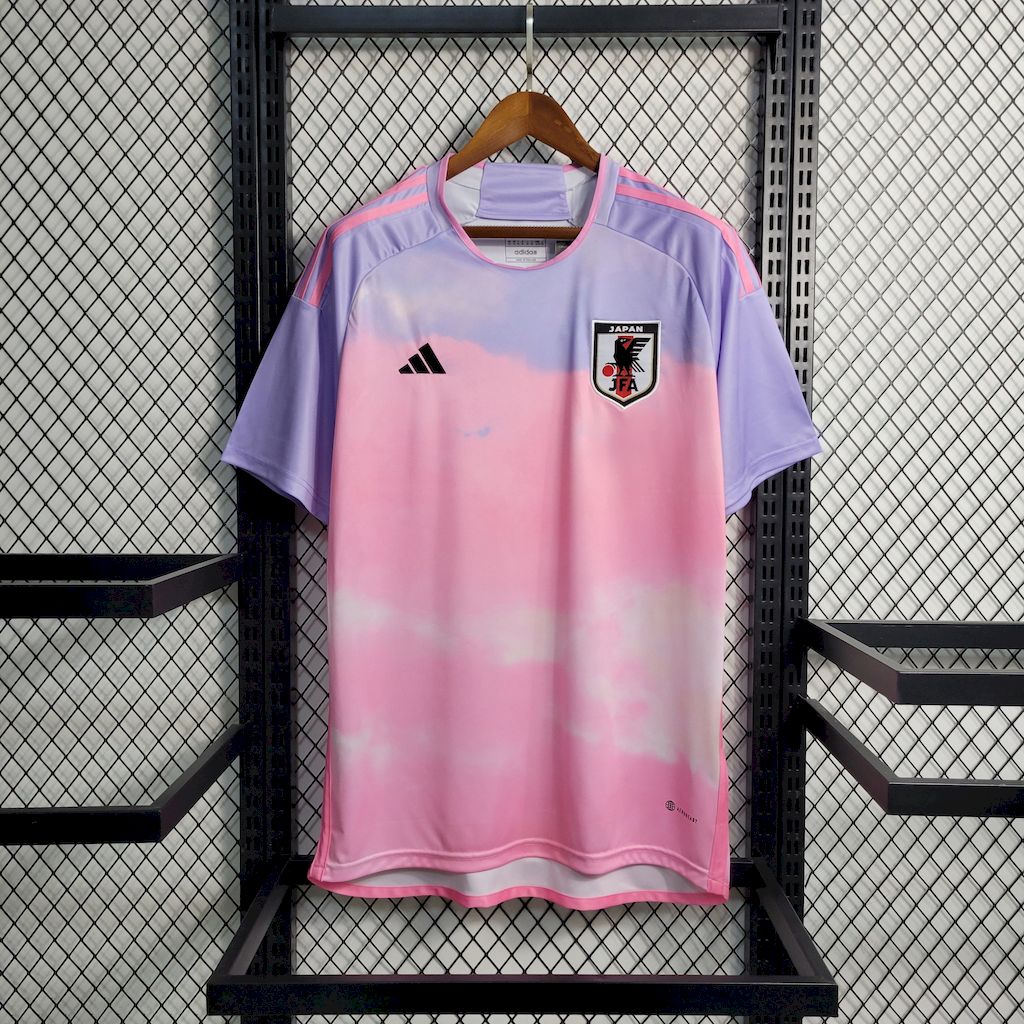 Japon maillot foot rose 2024 2025
