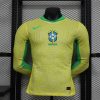 Brésil maillot domicile manche longue players 24/25