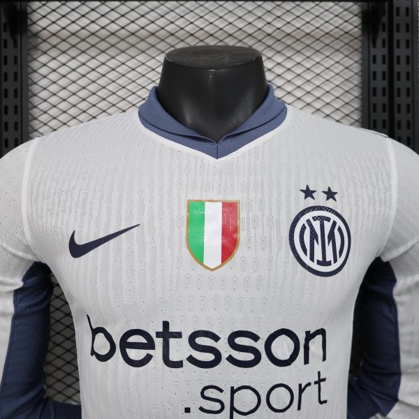 Inter Milan maillot exterieur manche longue players 24/25