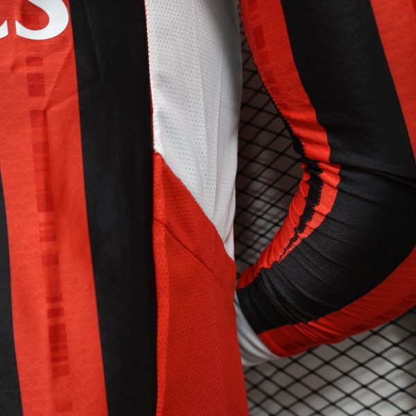 AC Milan maillot domicile manche longue players 24/25