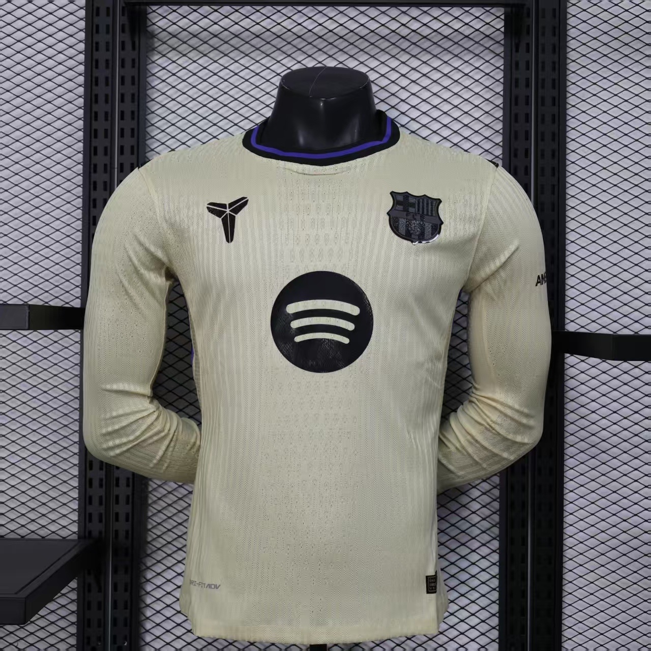 Barcelona maillot exterieur manche longue players 25/26