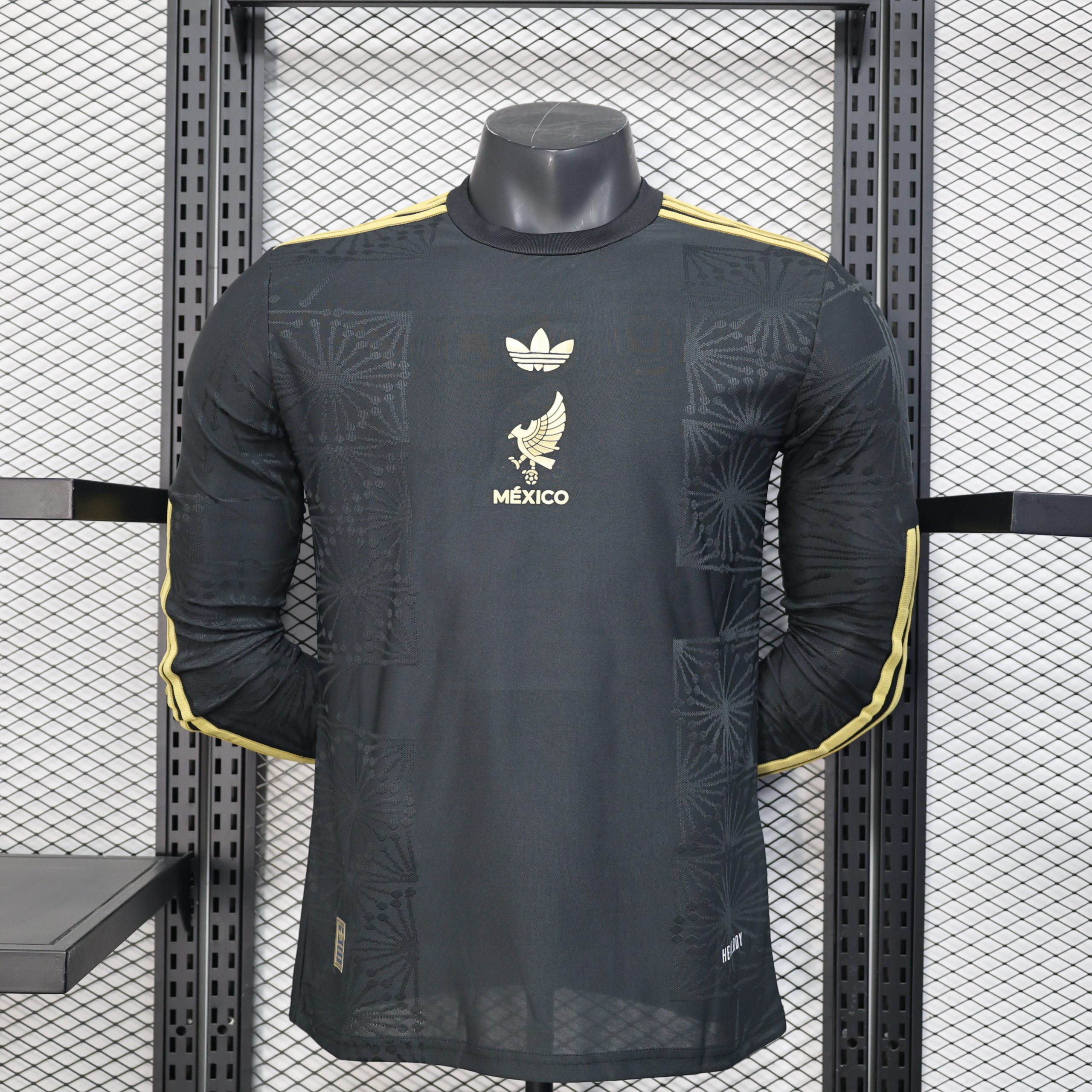 Mexique Gold Cup maillot domicile manche longue players 25/26