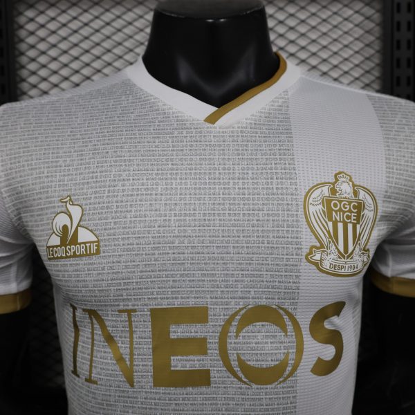 Nice maillot exterieur 24/25 version player
