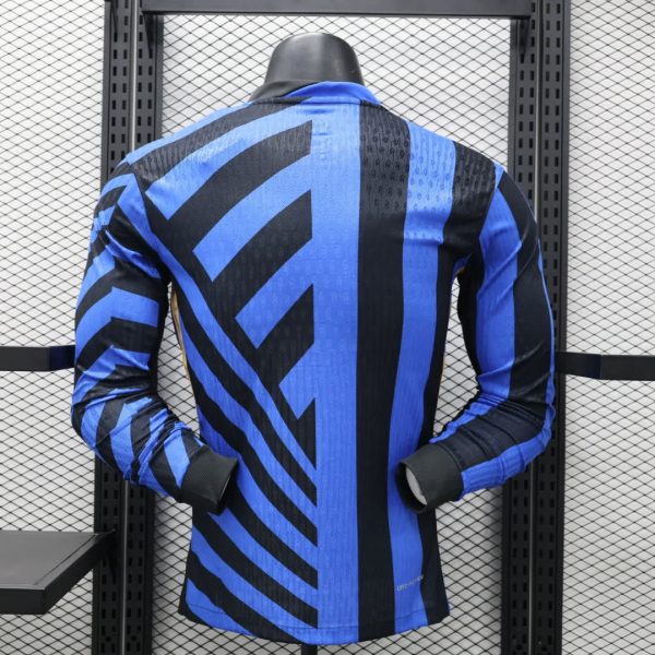 Inter Milan maillot domicile manche longue players 24/25