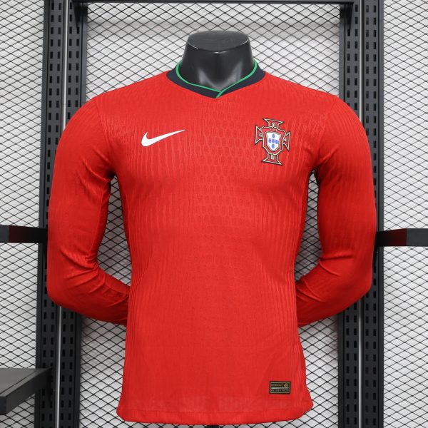 Portugal maillot domicile manche longue players 24/25