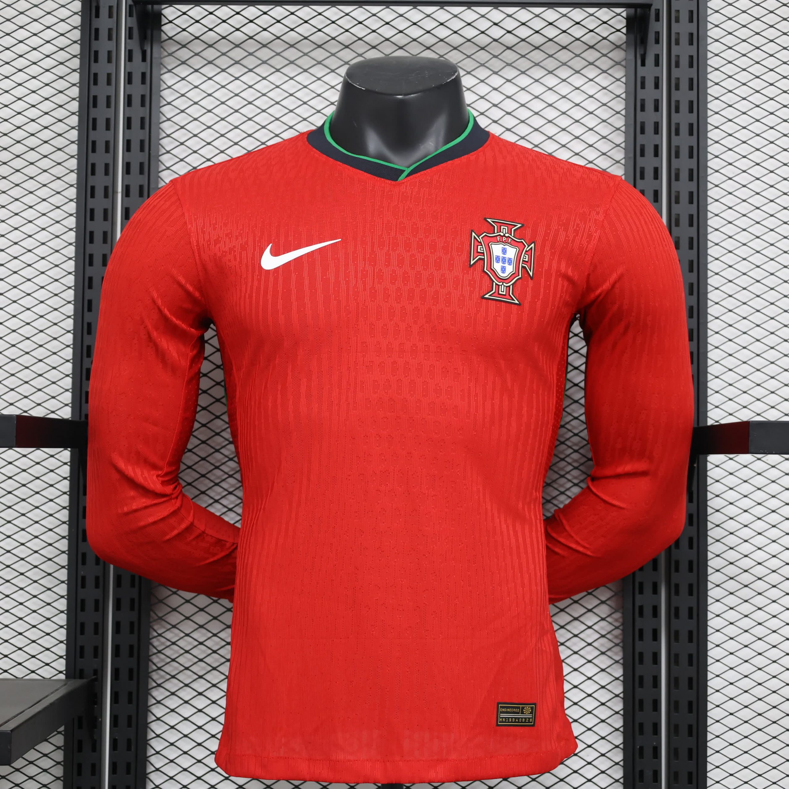 Portugal maillot domicile manche longue players 24/25