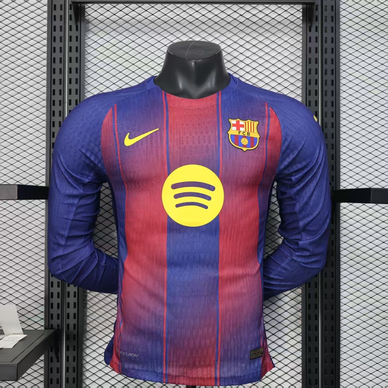 Barcelona maillot domicile manche longue players 25/26