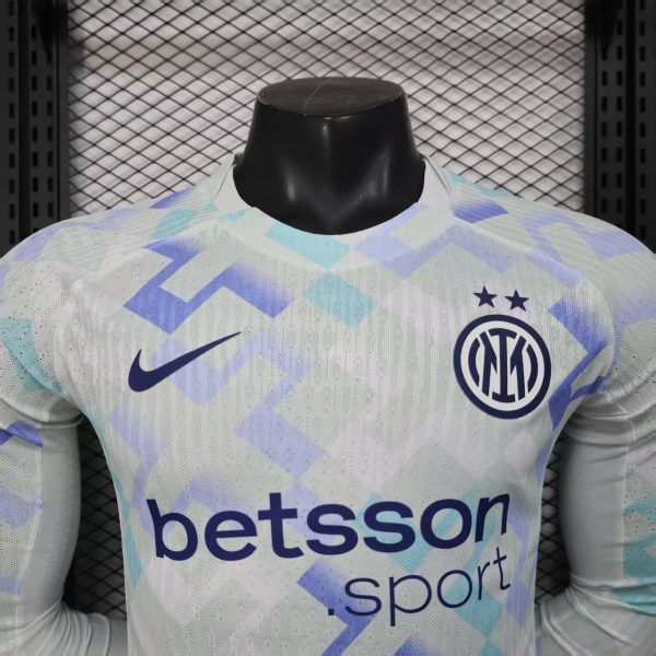 Inter Milan maillot exterieur manche longue players 25/26