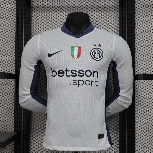 Inter Milan maillot exterieur manche longue players 24/25