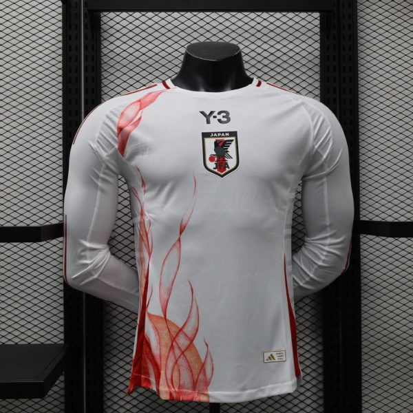 Japon maillot exterieur manche longue players 24/25