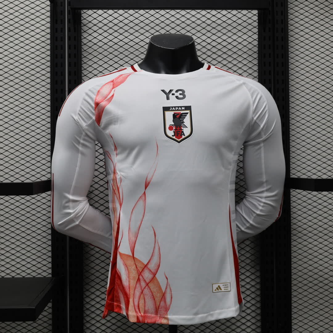 Japon maillot exterieur manche longue players 24/25
