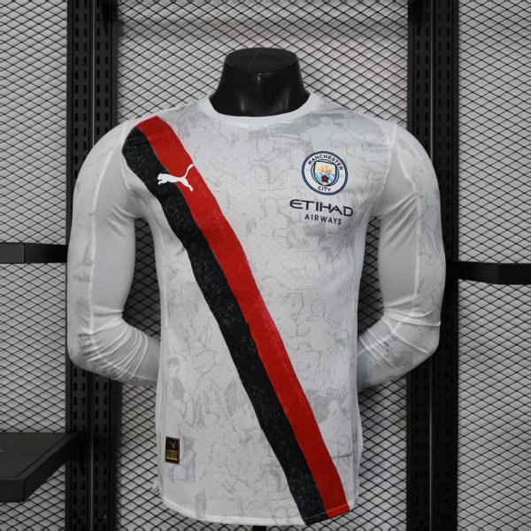 Manchester City maillot exterieur manche longue players 25/26
