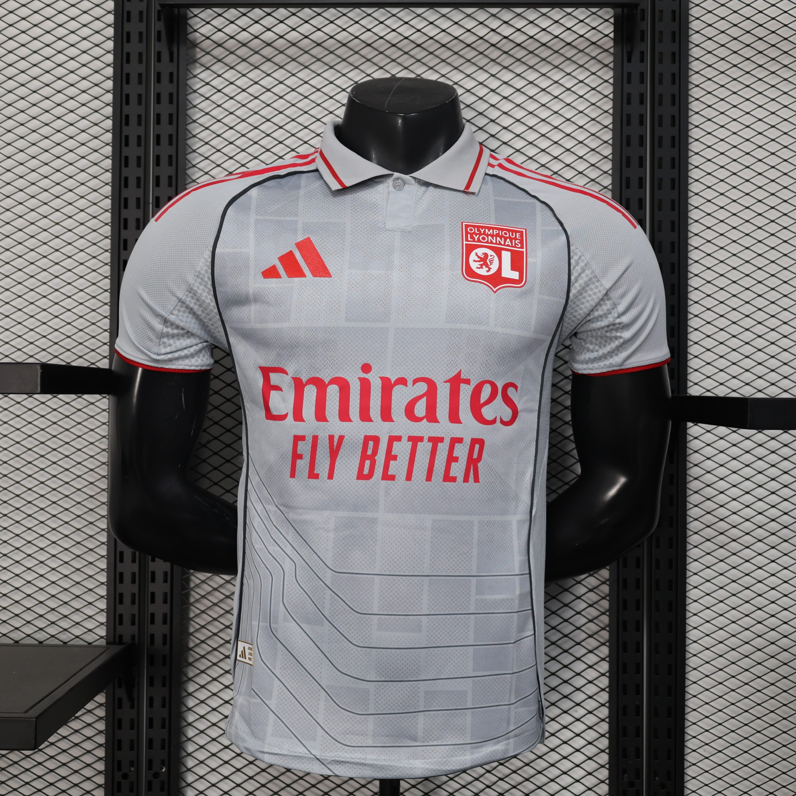 Lyon maillot exterieur 25/26