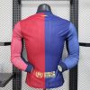 Barcelona Travis Scott maillot domicile manche longue players 25/26