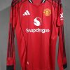 Manchester United maillot domicile manche longue players 25/26