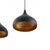 Capture d’écran 2026-03-15 004104 Suspension Salle à Manger Noir & Or – Luminaire Design Métal 3 Lampes 133 cm