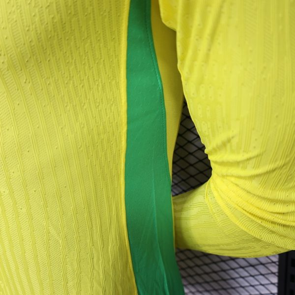 Brésil maillot domicile manche longue players 25/26