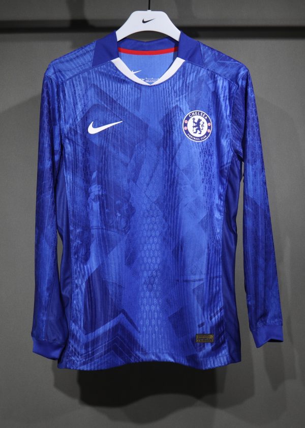 Chelsea maillot domicile manche longue players 25/26