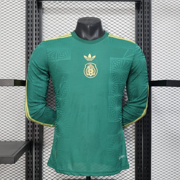 Mexique Green maillot special edition manche longue players 25/26