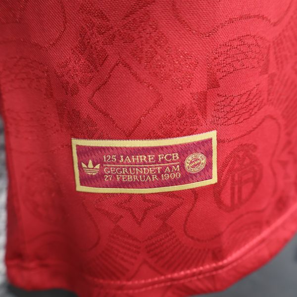 Bayern 125th maillot special edition manche longue players 25/26