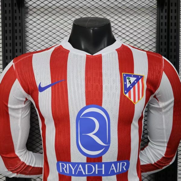 Atletico Madrid maillot domicile manche longue players 25/26