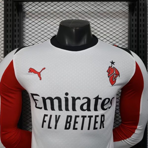 AC Milan maillot exterieur manche longue players 25/26