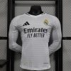 Real Madrid maillot domicile manche longue players 24/25