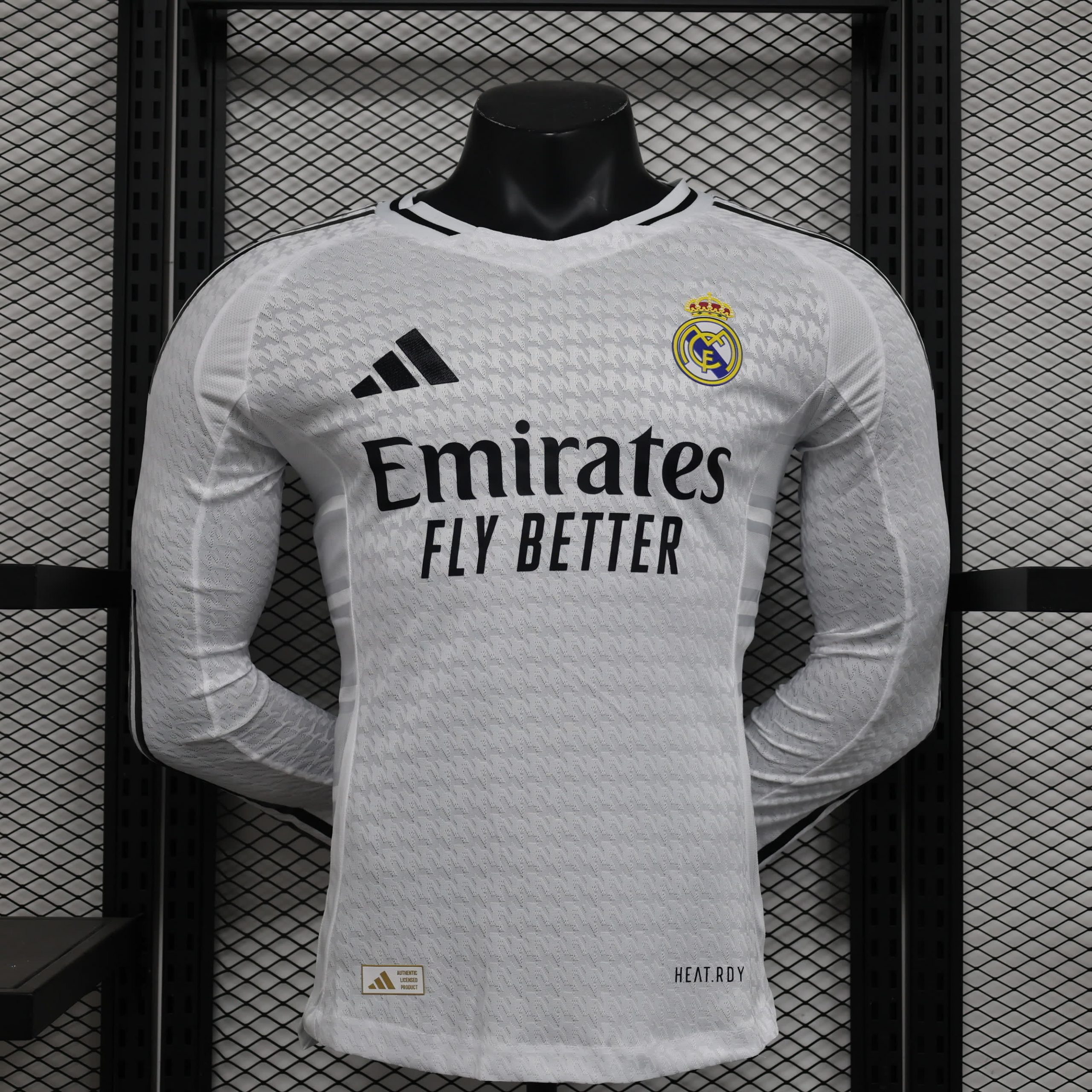 Real Madrid maillot domicile manche longue players 24/25