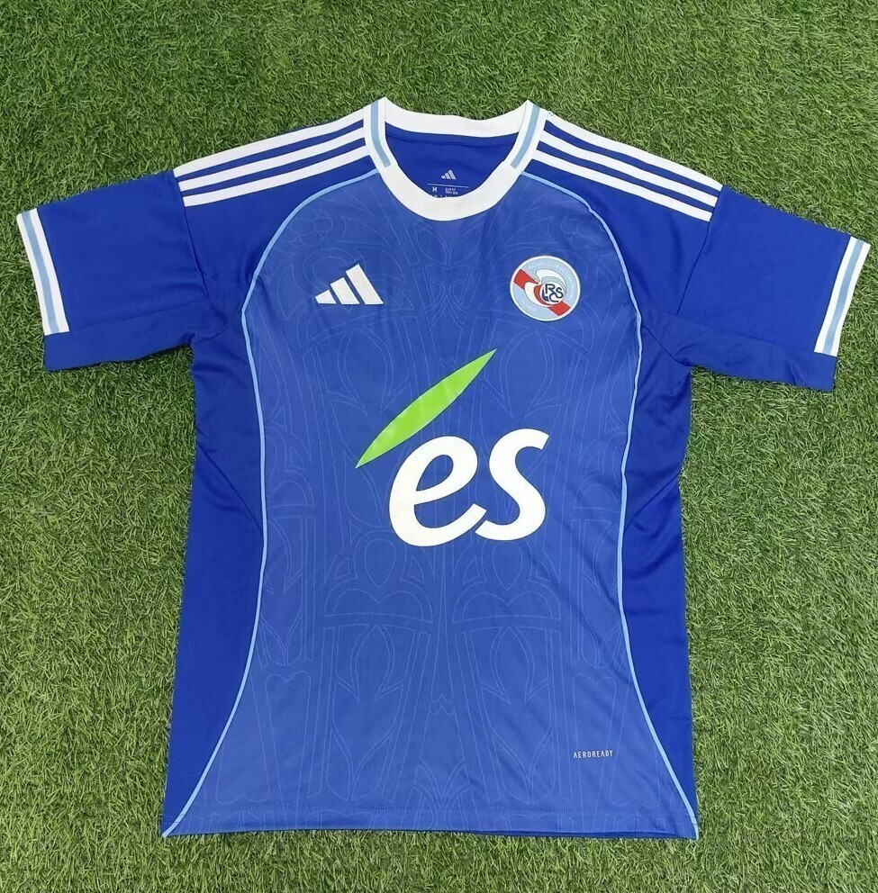 Strasbourg maillot domicile 25/26