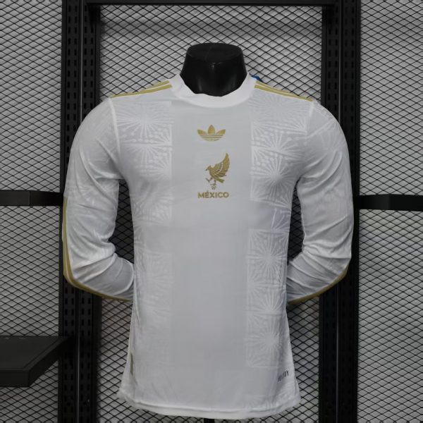 Mexique White maillot special edition manche longue players 25/26